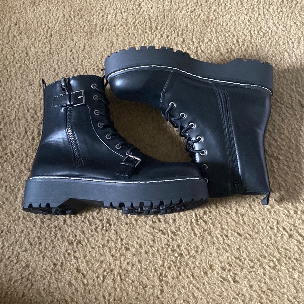 Black boots